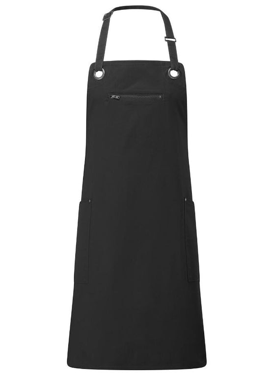 Barley Contrast Stitch Sustainable Bib Apron