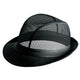 Trilby Hat Unisex Acrylic Black