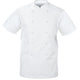 Scholar Chefs Jacket Press Stud Fastening **Short Sleeves**