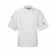 Le Chef De20e Tunic White With Staycool System Back And Short Sleeves