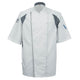 Le Chef De11g Cool And Lite Jacket White With Capped Studs And Grey Staycool System Panels