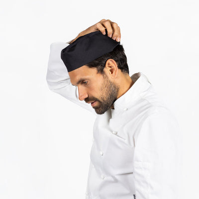 Le Chef DF105 Elasticated Skull Cap With Staycool Crown