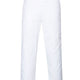 Unisex Bakers Trousers White