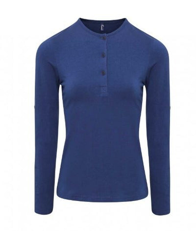 Long John Roll Sleeve Top Female
