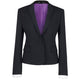 Lady's Suit Jacket Polyester Black