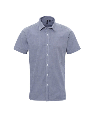 Short Sleeve Gingham Shirt