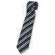 Tie Black/Grey Stripe