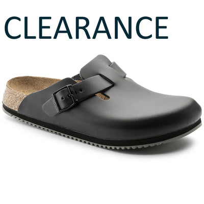 Birkenstock Boston Super Grip Clog Black