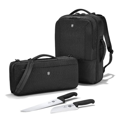 Victorinox Chefs Backpack & Knife Folder Set Complete With 15 Moulded Knives And Tools (54953)