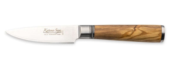 Katana Saya Olive Wood Handled Paring Knife 9cm (Kso-11)