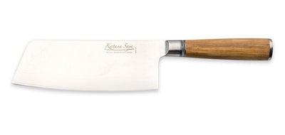 Katana Saya Olive Wood Handled Chinese Chopper 18cm (Kso-18)