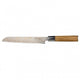 Katana Flame Olive Wood Handled Bread Knife 20cm (Kfo-16)