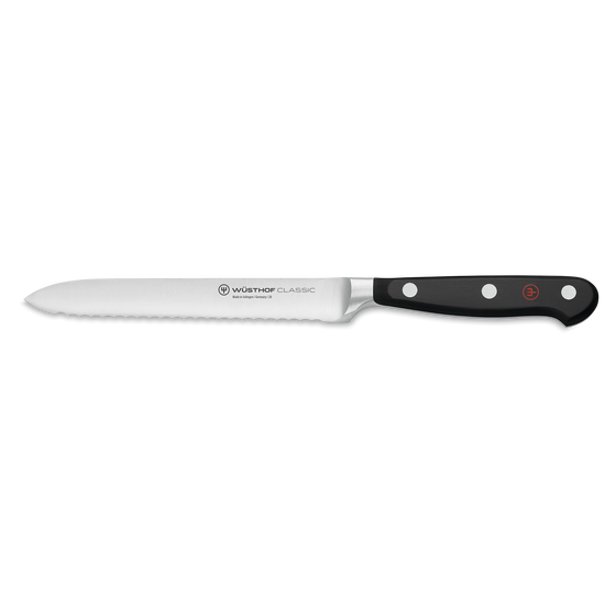 WÜSTHOF Classic Serrated Utility / Sausage Knife 14cm (1040101614)