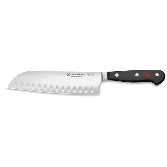 WÜSTHOF Classic Santoku with Hollow Edge 17cm