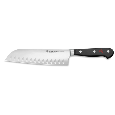 WÜSTHOF Classic Santoku with Hollow Edge 17cm
