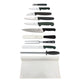 Knife Set Smithfield Large With 23cm Cooks Knife In Cotton Wallet