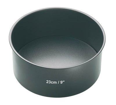 Cake Tin Non-Stick Round Loose Base 23cm Dia