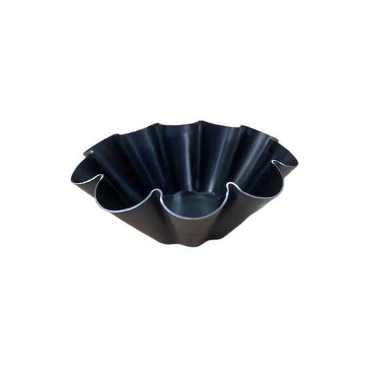 Brioche Tin Non-Stick With Fluted Sides 80mm