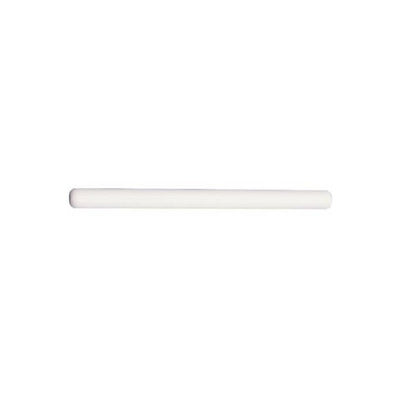 Rolling Pin White Polyethylene 60cm Long 4.5cm Dia