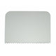 Thermo Hauser Half Round Scraper With Pointed Teeth 11cm x 7.2cm