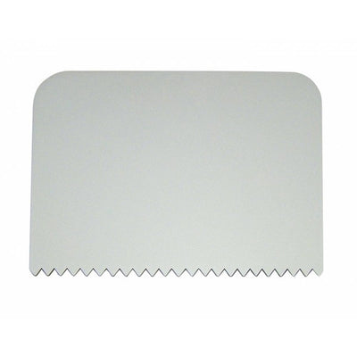 Thermo Hauser Half Round Scraper With Pointed Teeth 11cm x 7.2cm