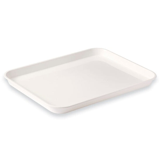 Food Display / Butchers Tray White 41cm x 30.75cm X 2.5cm High (External)
