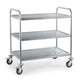Serving Trolley 3 Tier S/S 86cm (W) X 54cm (D) X 94cm (H) Self Assembly