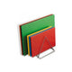 Chopping Board Set Of 6 Premium High Density 46 x 30 x 2cm With SH111 Rack