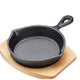 Mini Round Frying Pan & Board 15cm