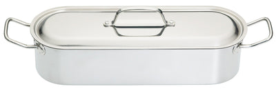 Fish Kettle With Rack S/S 45cm Long