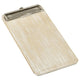 White Wash Wooden Menu Clipboard Wine List 13cm X 24.5cm X 0.6cm