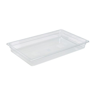 Food Pan Gastronorm Polycarbonate GN1/1 53cm X 32.5cm X 6.5cm Deep