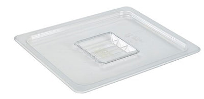 Food Pan Gastronorm Polycarbonate GN1/2 32.5cm X 26.5cm Hard Handled Cover