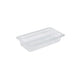 Food Pan Gastronorm Polycarbonate GN1/3 32.5cm X 17.6cm X 6.5cm Deep
