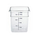 Square Space Saving Food Container Polycarbonate 17.2 Ltr
