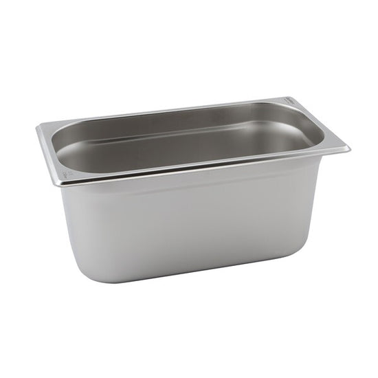 Food Pan Gastronorm S/S GN1/3 32.5cm X 17.6cm X 20cm Deep