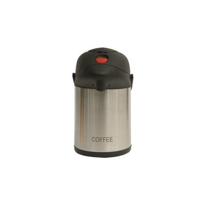 Inscribed Vacuum Pump Pot Coffee S/S 2.5Ltr