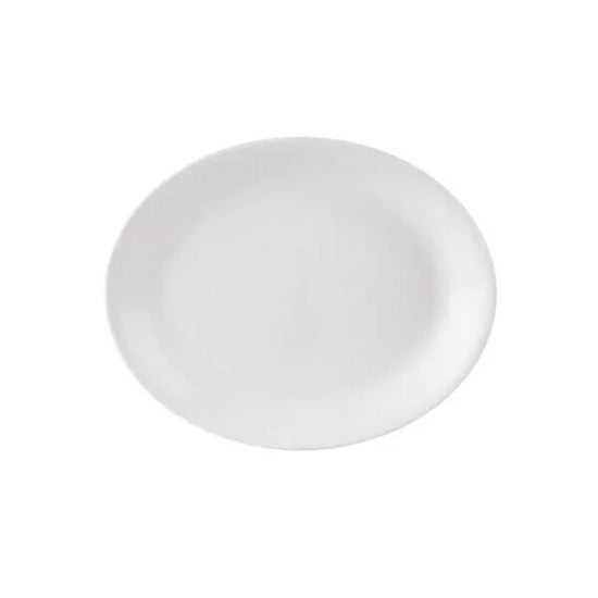 Simply White Porcelain Oval Plate 30cm x 24cm (Box Of 4)