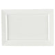 Genware Porcelain Rectangular Plate 24cm x 17cm (Box Of 6)
