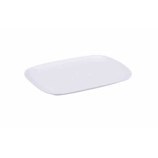 Genware Porcelain Ellipse Plate 22.8cm x 16.6cm (Box Of 6)