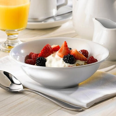 Genware Porcelain Oatmeal Bowl 16cm (Box Of 6)