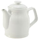 Genware Porcelain Tea/Coffee Pot 85cl / 29.9oz (Box Of 6)
