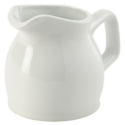 Genware Porcelain Jug 28cl / 9.85oz (Box Of 6)