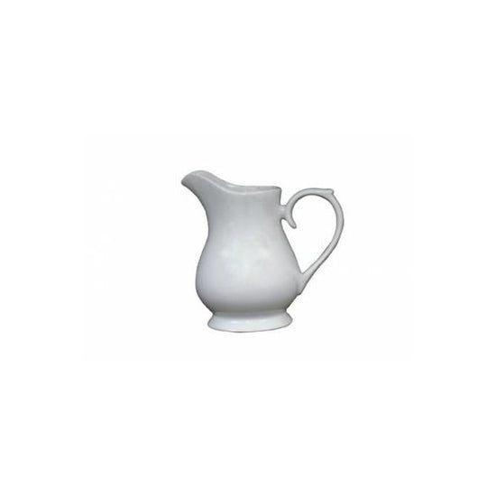Genware Porcelain Traditional Jug 14cl / 4.92oz (Box Of 6)