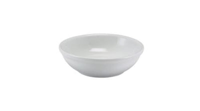 Genware Porcelain Butter Dish 7.8cm (Box Of 12)