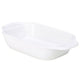 Genware Porcelain Individual Rectangular Dish 16cm x 11.5cm (Box Of 6)
