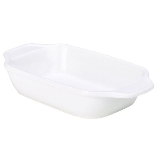 Genware Porcelain Individual Rectangular Dish 16cm x 11.5cm (Box Of 6)