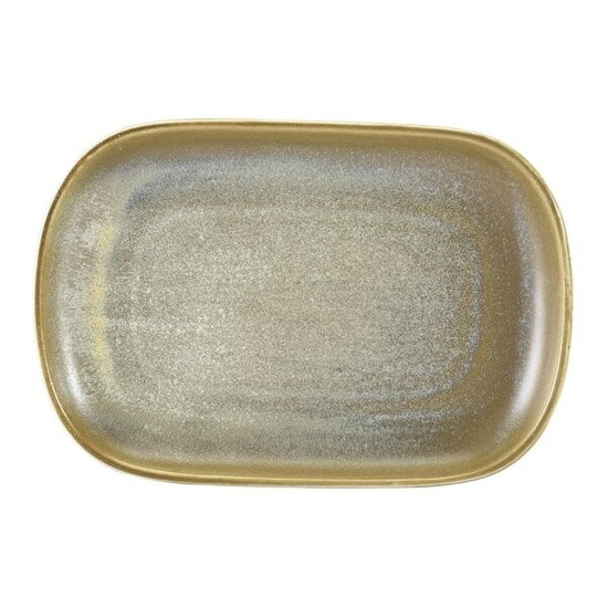 Terra Porcelain Rectangular Plate 24cm x 16.5cm (Box Of 12)