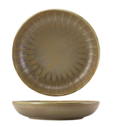 Terra Porcelain Scalloped Coupe Bowl 20.3cm x 4cm (Box Of 6)