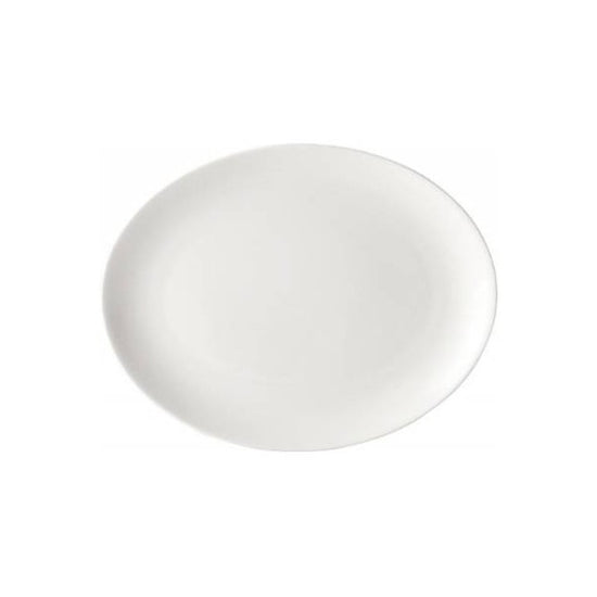 Pure White Porcelain Oval Plate 30cm (Box Of 18)
